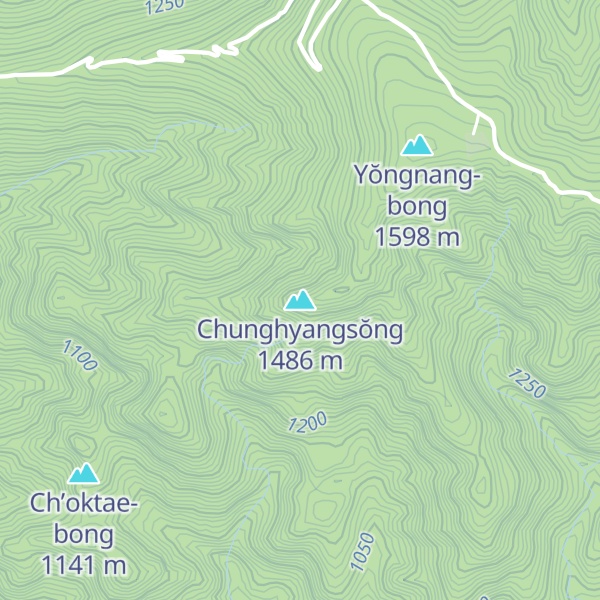 Map of Chunghyangsŏng