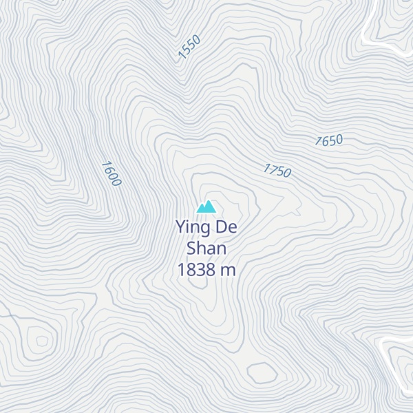Map of Ying De Shan