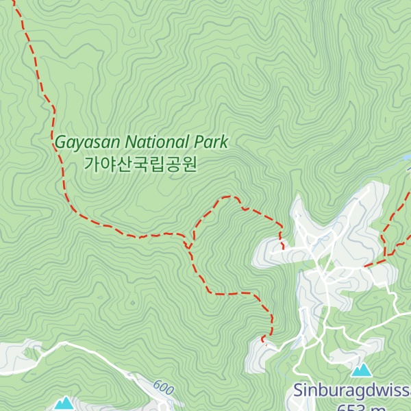 Map of Bibongsan