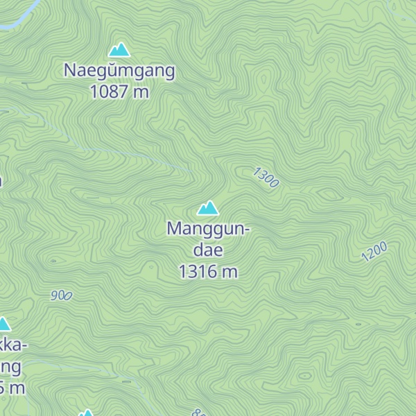 Map of Manggun-dae