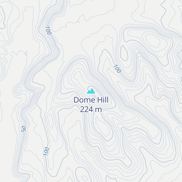 Map of Dome Hill