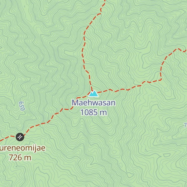 Map of Maehwasan