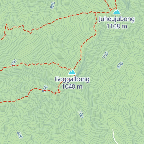 Map of Goggalbong