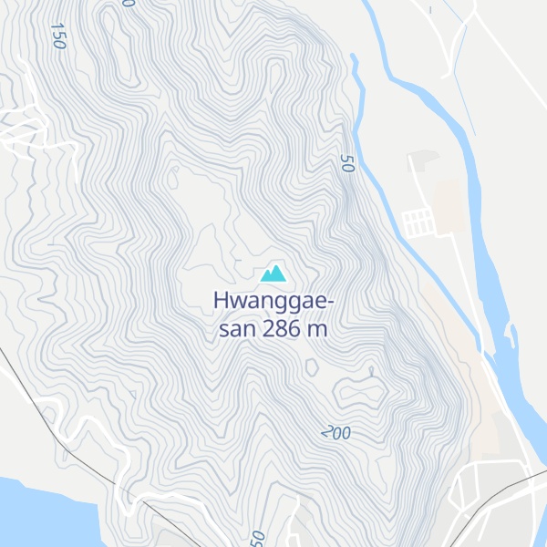 Map of Hwanggae-san