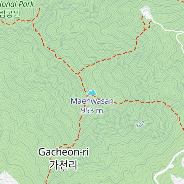 Map of Maehwasan