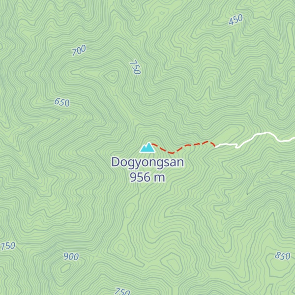Map of Dogyongsan
