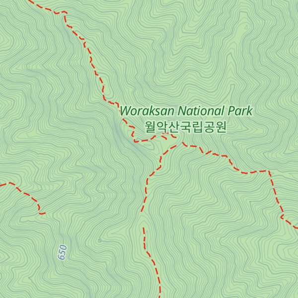 Map of Jjogduribong