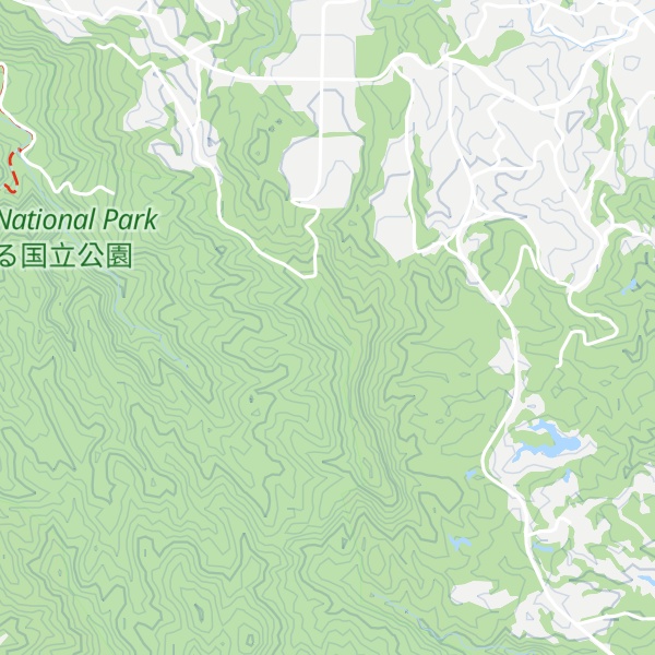 Map of Mt. Tsuha