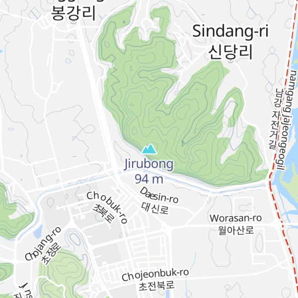 Map of Jirubong