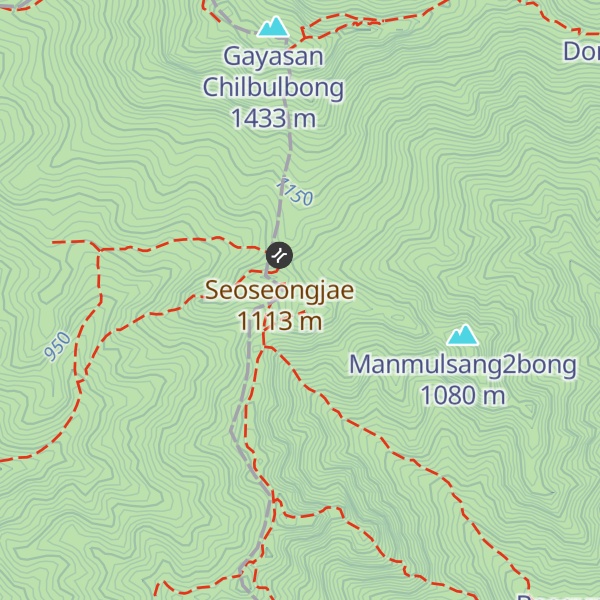 Map of Seojangdae