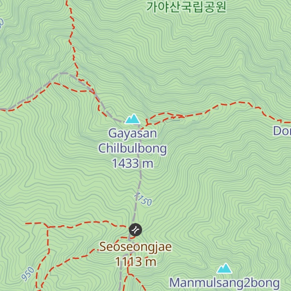 Map of Ceonsangyi Gyedan