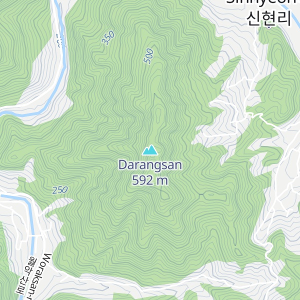 Map of Darangsan