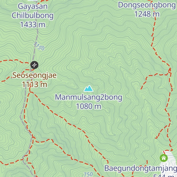 Map of Manmulsang2bong