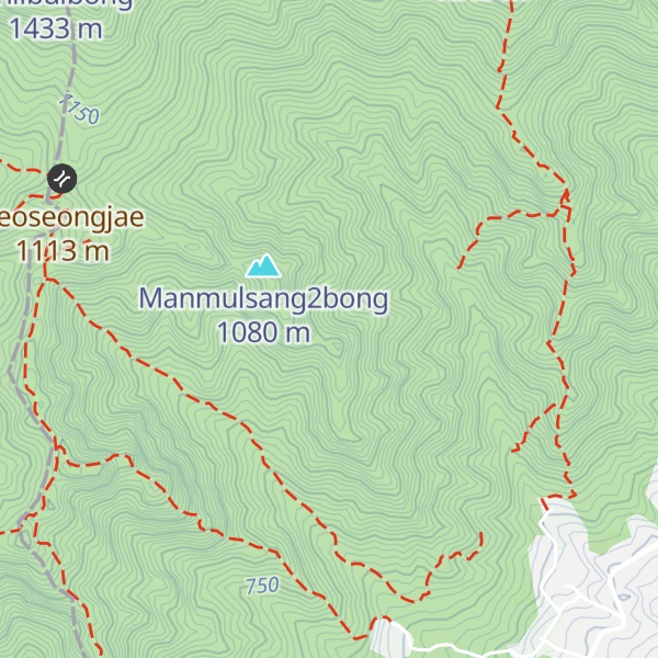 Map of Manmulsang3bong