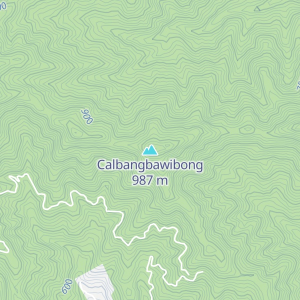Map of Calbangbawibong