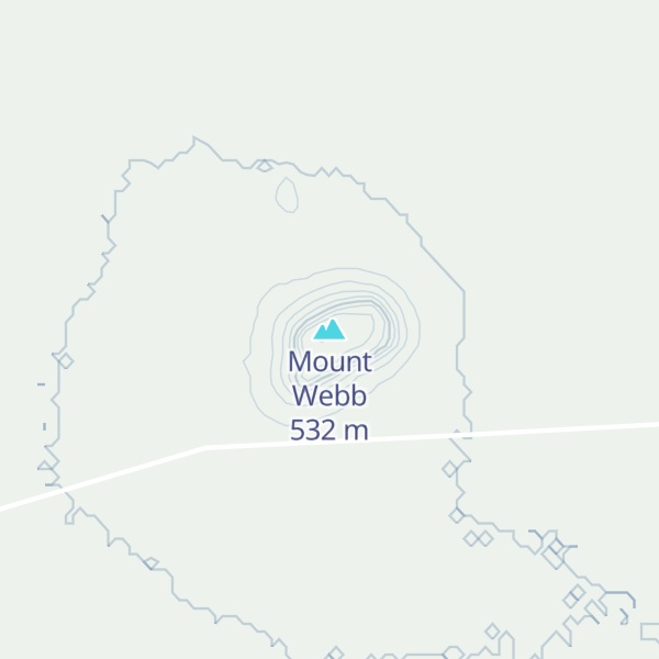 Map of Mount Webb