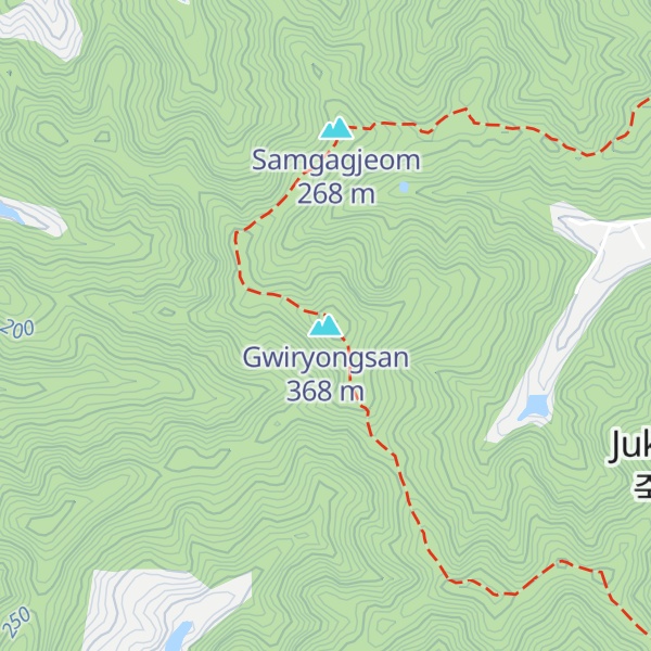 Map of Gwiryongsan