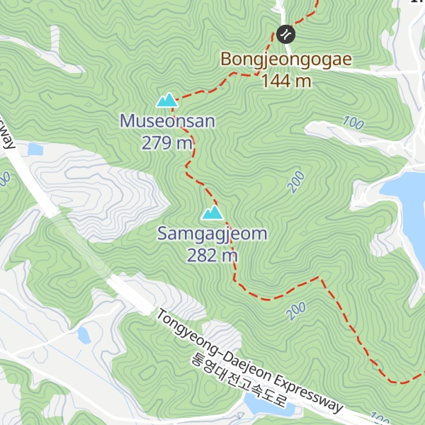 Map of Samgagjeom