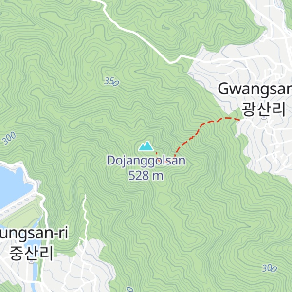 Map of Dojanggolsan
