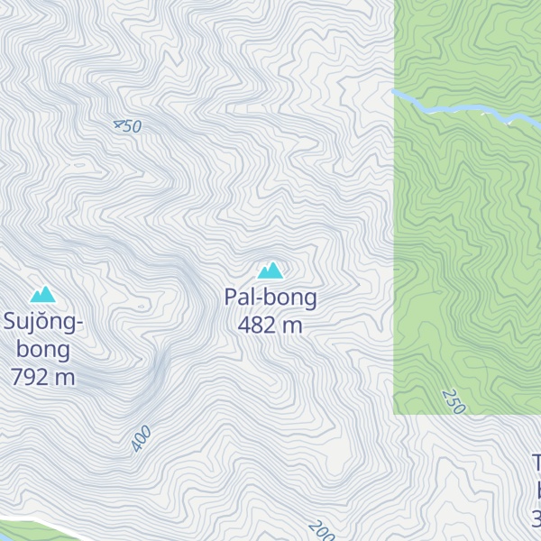 Map of Pal-bong