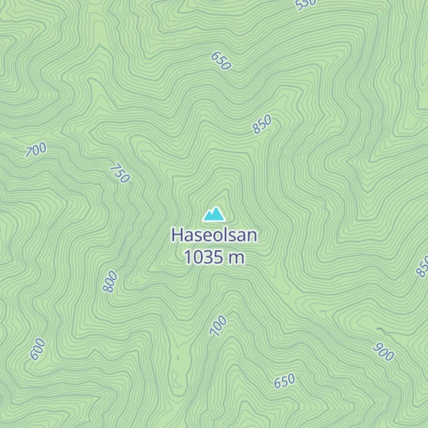 Map of Haseolsan