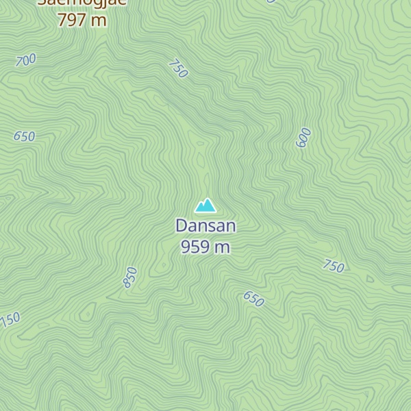 Map of Dansan