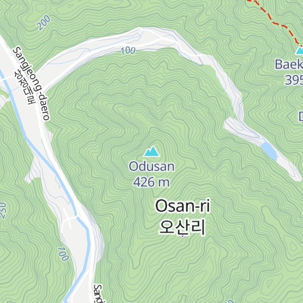 Map of Odusan