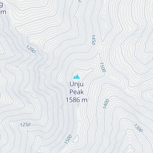 Map of Unju Peak