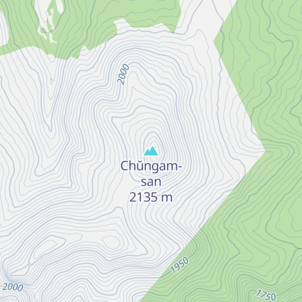 Map of Chŭngam-san