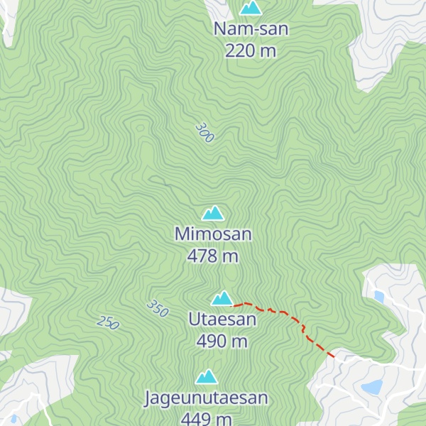 Map of Mimosan