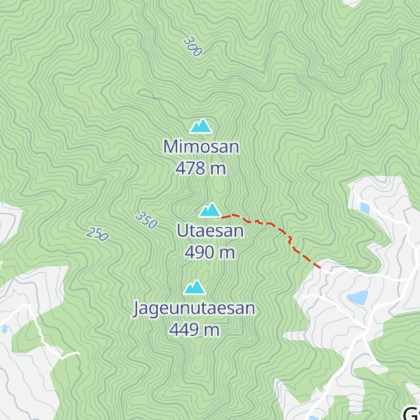 Map of Utaesan