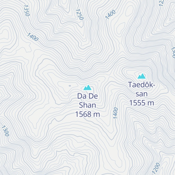 Map of Da De Shan