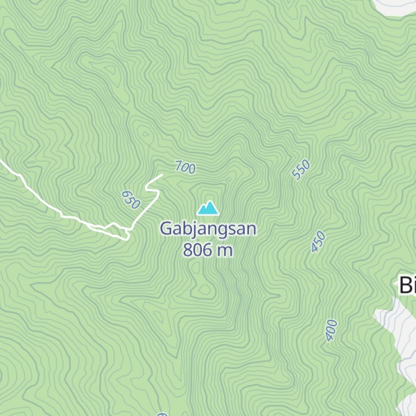 Map of Gabjangsan