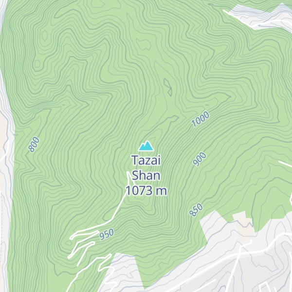 Map of Tazai Shan
