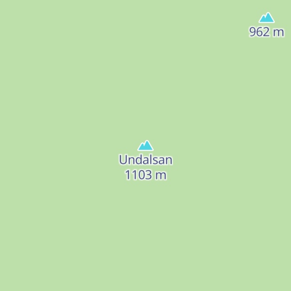 Map of Undalsan