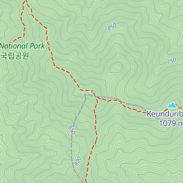 Map of Munsubong