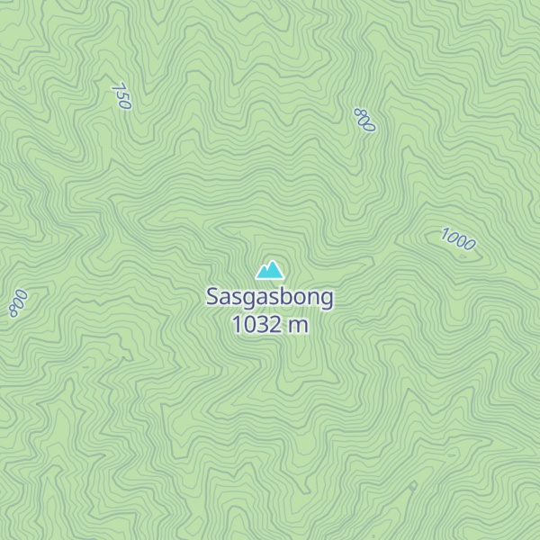 Map of Sasgasbong