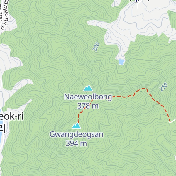 Map of Naeweolbong