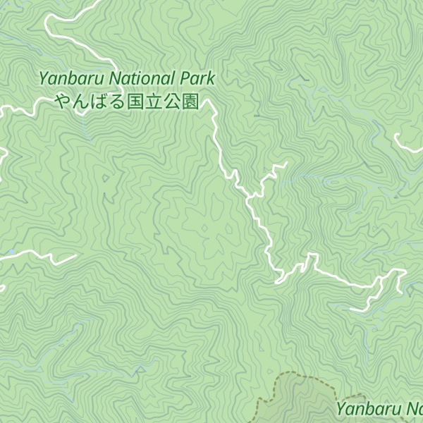 Map of Mt. Yonaha