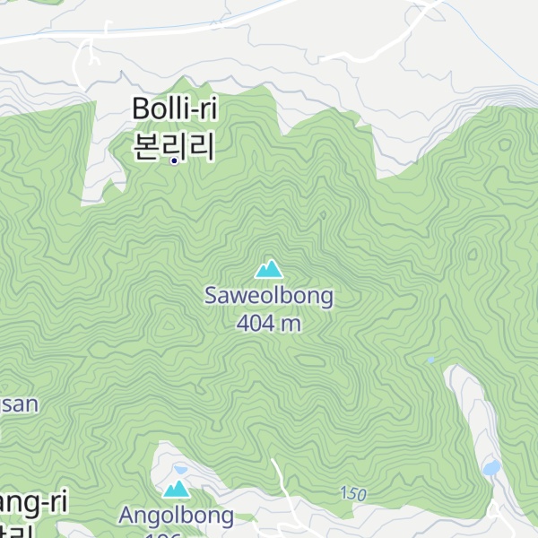 Map of Saweolbong