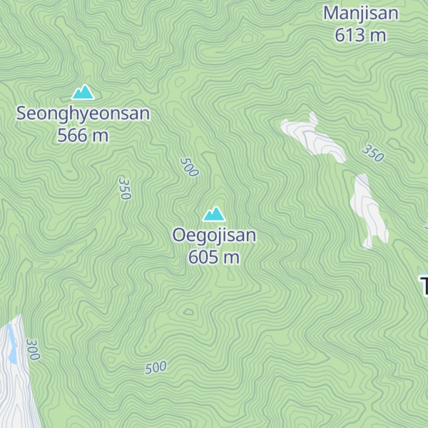 Map of Oegojisan