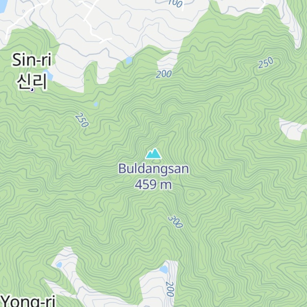 Map of Buldangsan