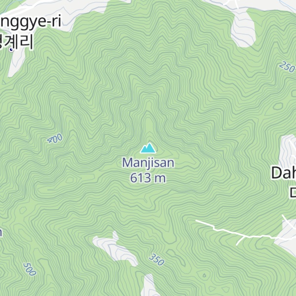Map of Manjisan