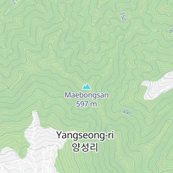 Map of Maebongsan