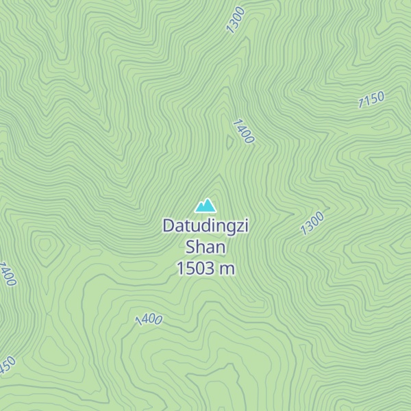 Map of Datudingzi Shan