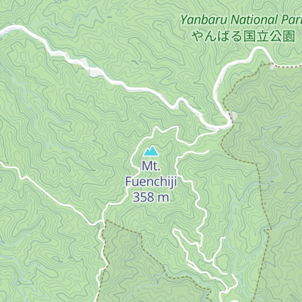 Map of Mt. Fuenchiji
