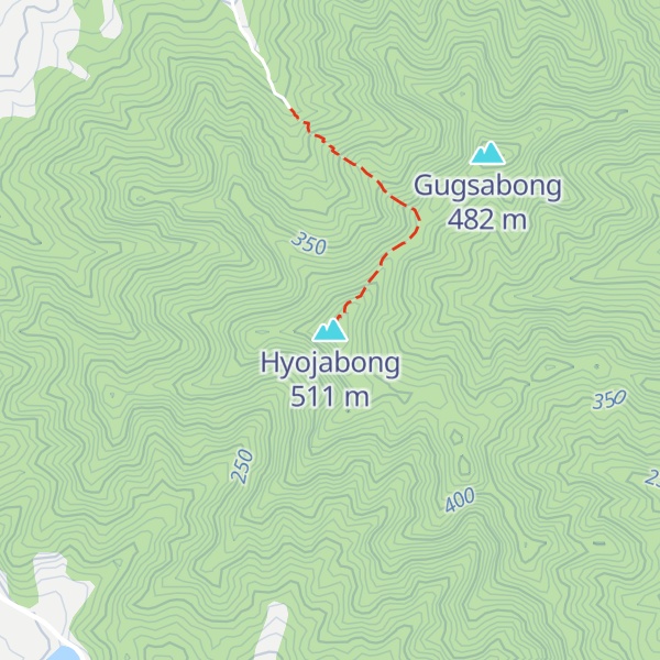 Map of Hyojabong