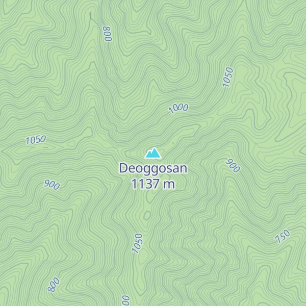 Map of Deoggosan