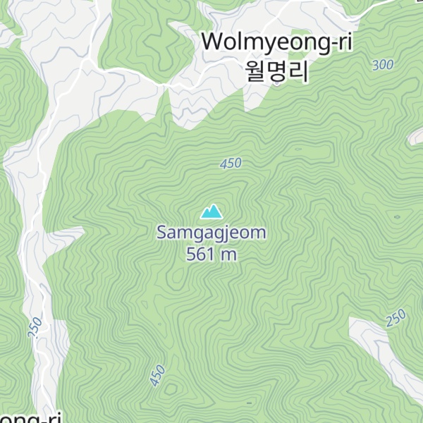 Map of Samgagjeom