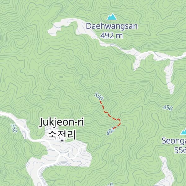 Map of Jugjeonsangbong